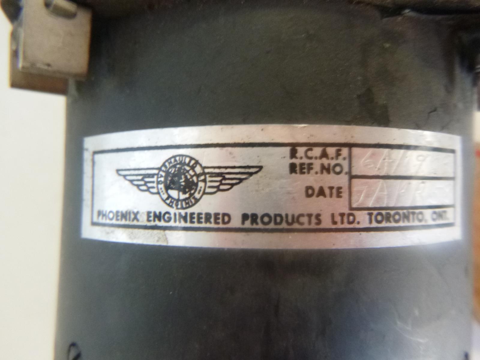 THOMAS A EDISON MFRS 33205 TEMPERATURE GAUGE AN 5795-6 6A/929 CH 201