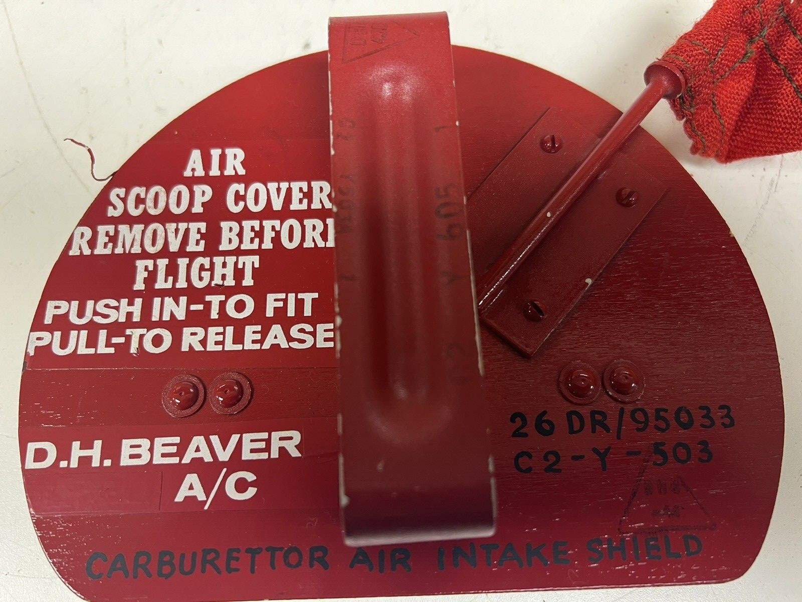 deHavilland DHC-2 Beaver Cover Assy New P/N C2Y503 Free Shipping Buy More Save $