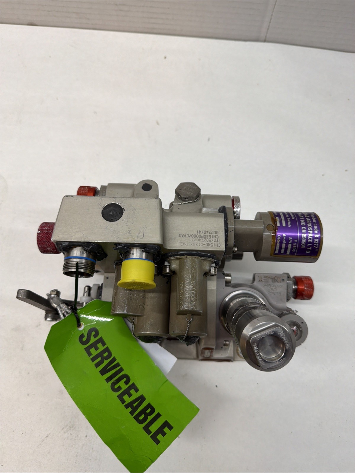Lucas Aerospace 740D8003-27 TY1540-24E Hydraulic Control Unit