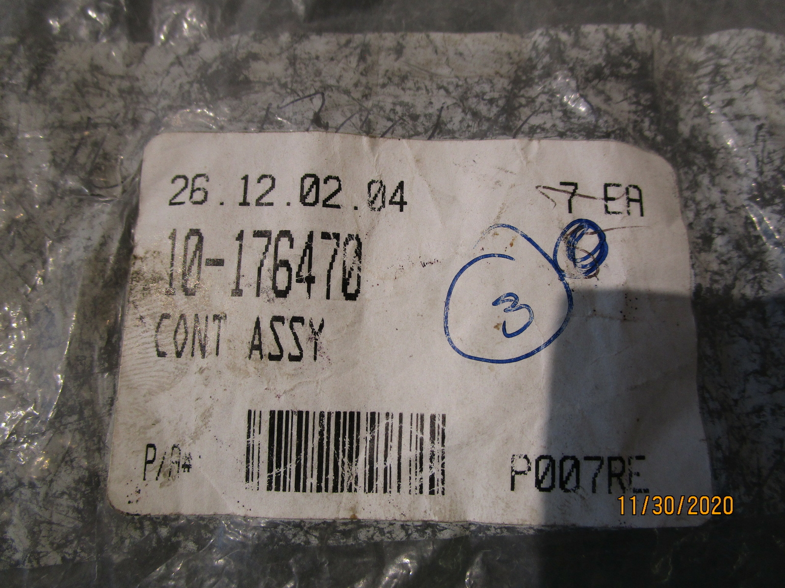 Continental Eng SA534610 Push Rod Packing 10-176470