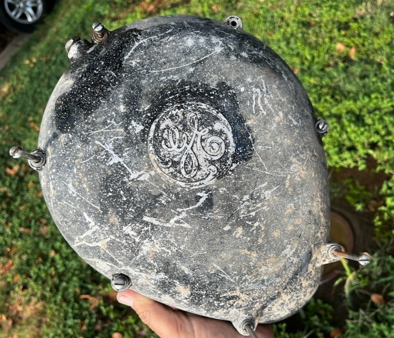 WWII General Electric “Mickey Mouse” Magneto COVER Pratt & Whitney R-2800 CORE