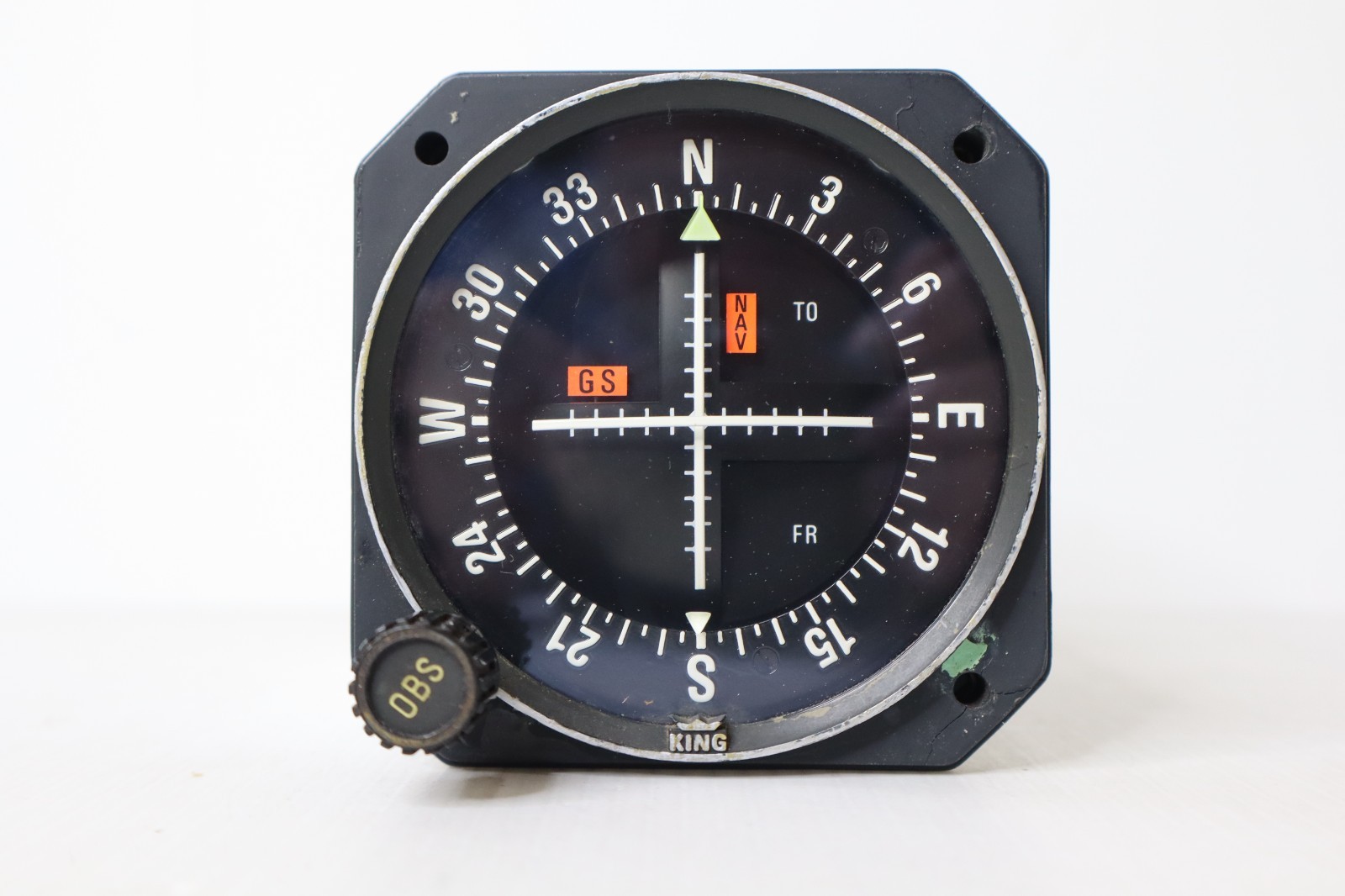 Bendix King KI 206 VOR/LOC/GS Indicator 066-3034-04 Bench Tested FAA 8130-3 Form