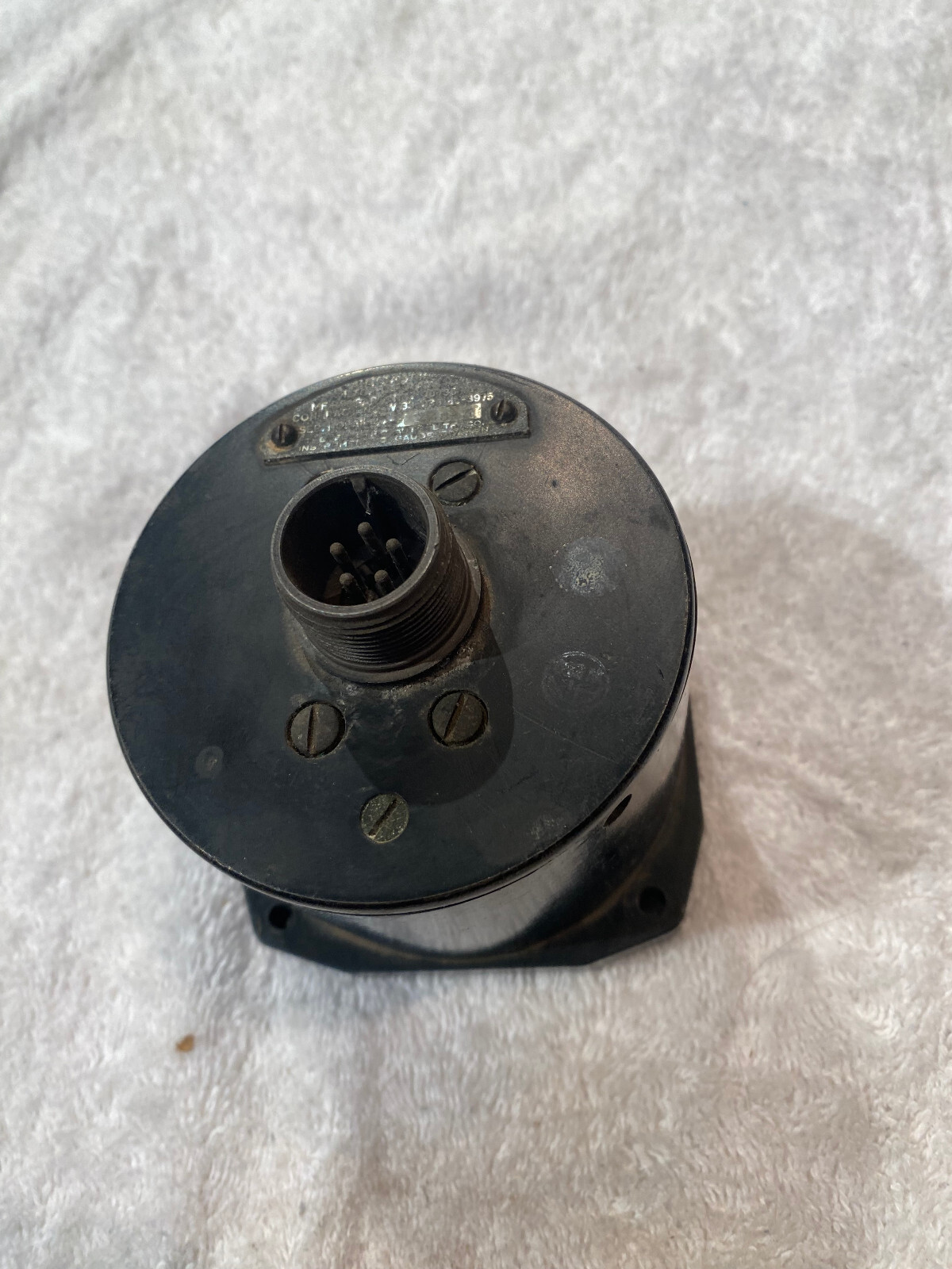 AN5795T6A # 10736-A Gauge Electric Auto-Lite Dual Temperature Indicator 12 or 24