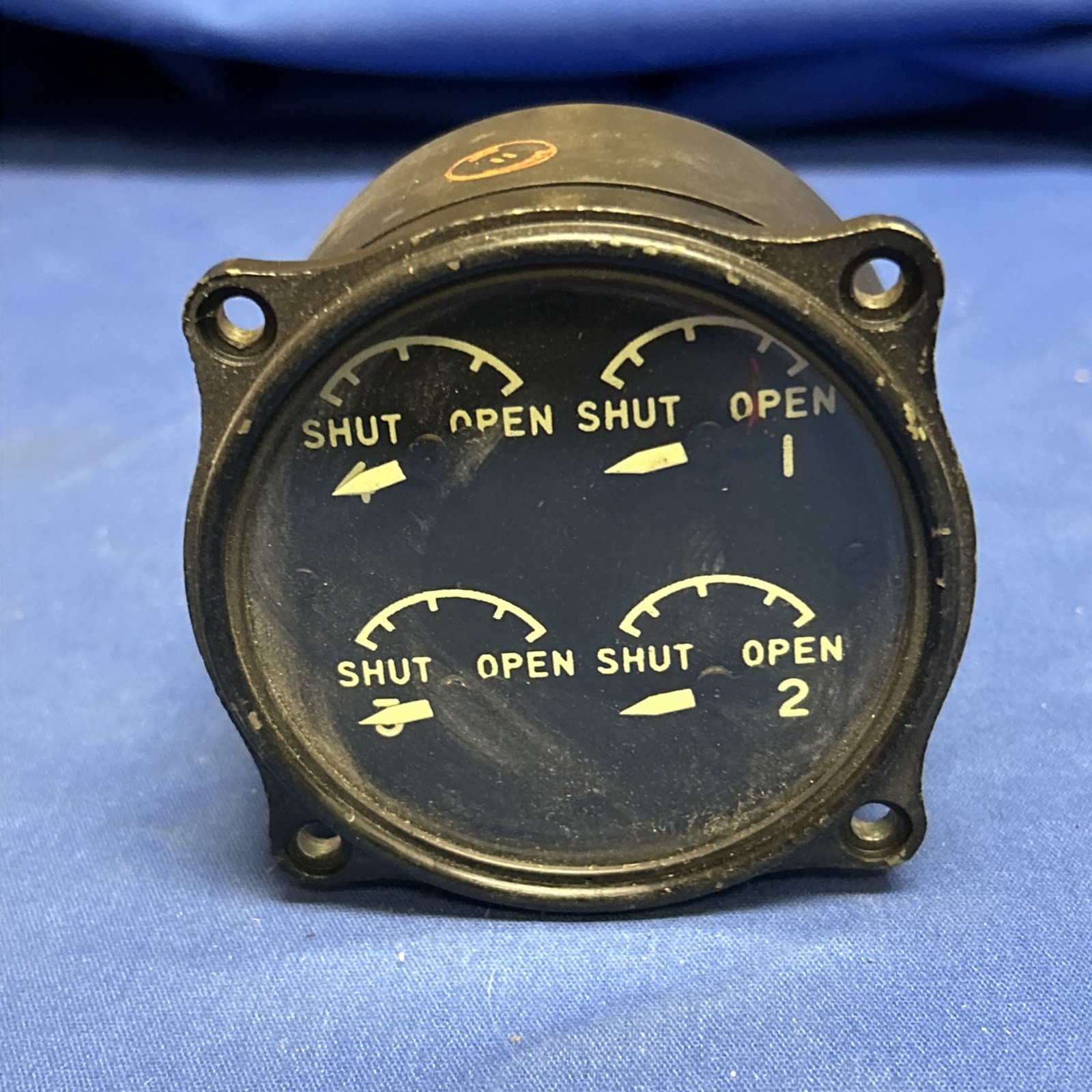 General Electric GE Vintage Type DJ-4 Aircraft Gauge Indicator 8DJ4 PBV