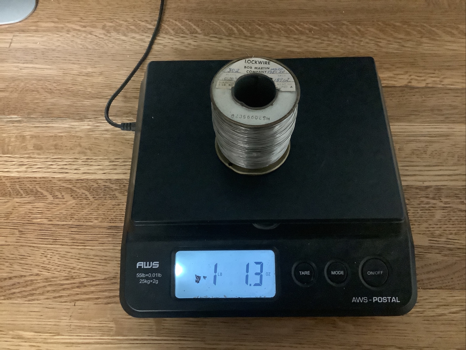 .020″ Stainless Steel Safety Lock Wire 302 Alloy