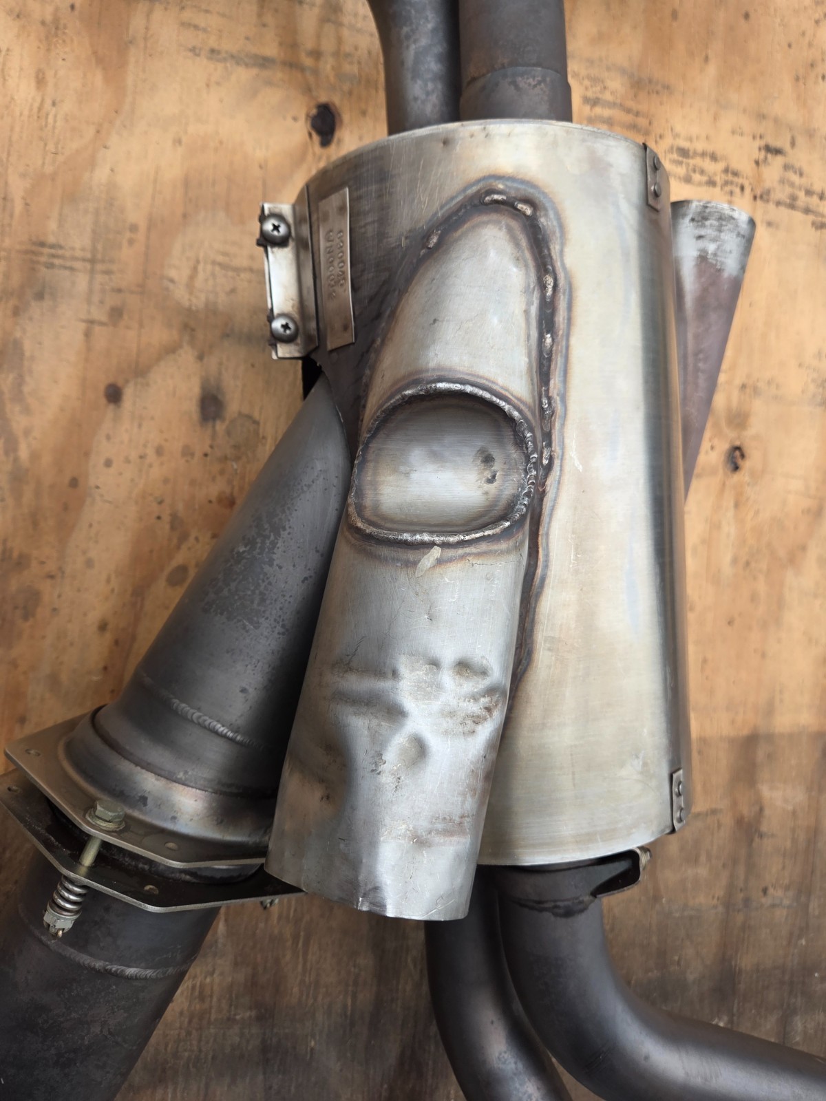 MOONEY M20E/M20F LYCOMING IO-360-A1A MUFFLER ASSY 630045M