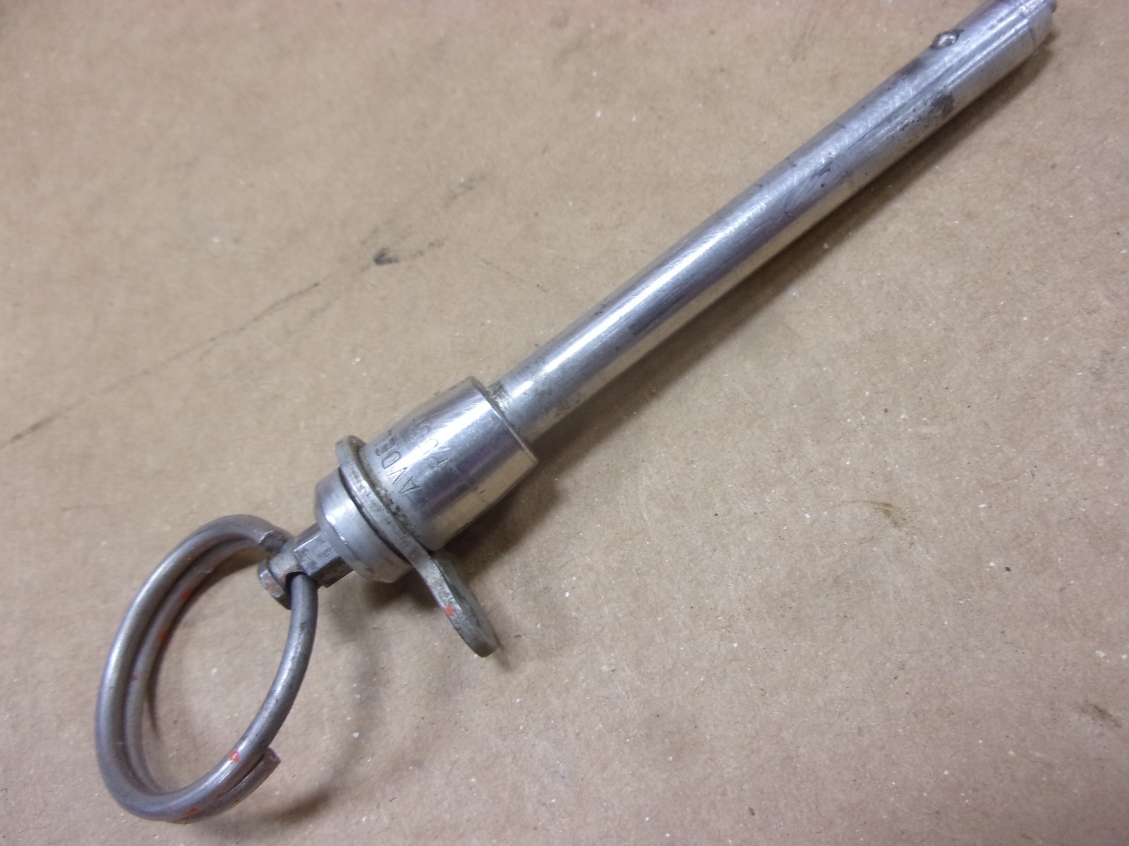 Avdel Quick Release Positive Ball Lock Pin 1/4 x 1 7/8″ Grip Loc Push Pull Easy