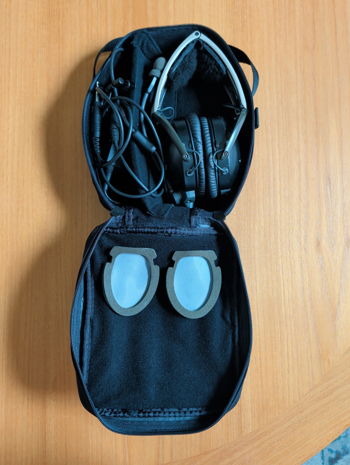 Bose Aviation Headset X AHX-32-01 ANR Pilot Headset Dual Plug w/Case Tested 7/26
