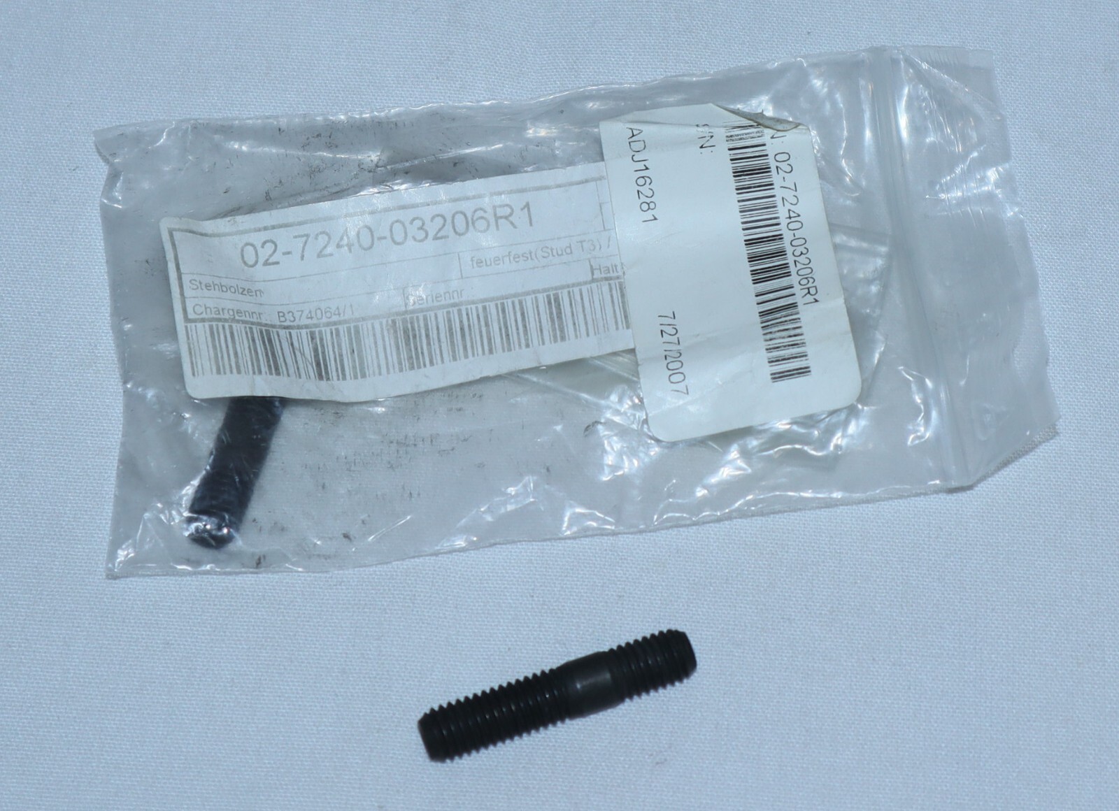 Aviation Parts/Pieces | *NEW* Diamond DA42/Cessna 02-7240-03206R1 STUD FIREPROOF