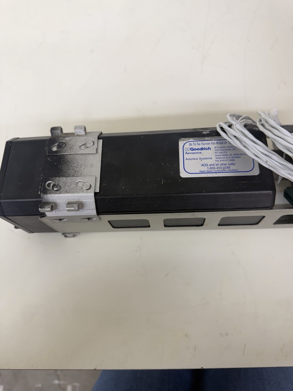 WX-10A Stormscope Display With Rack PN:78-8047-0984-4 – Condition Unknown
