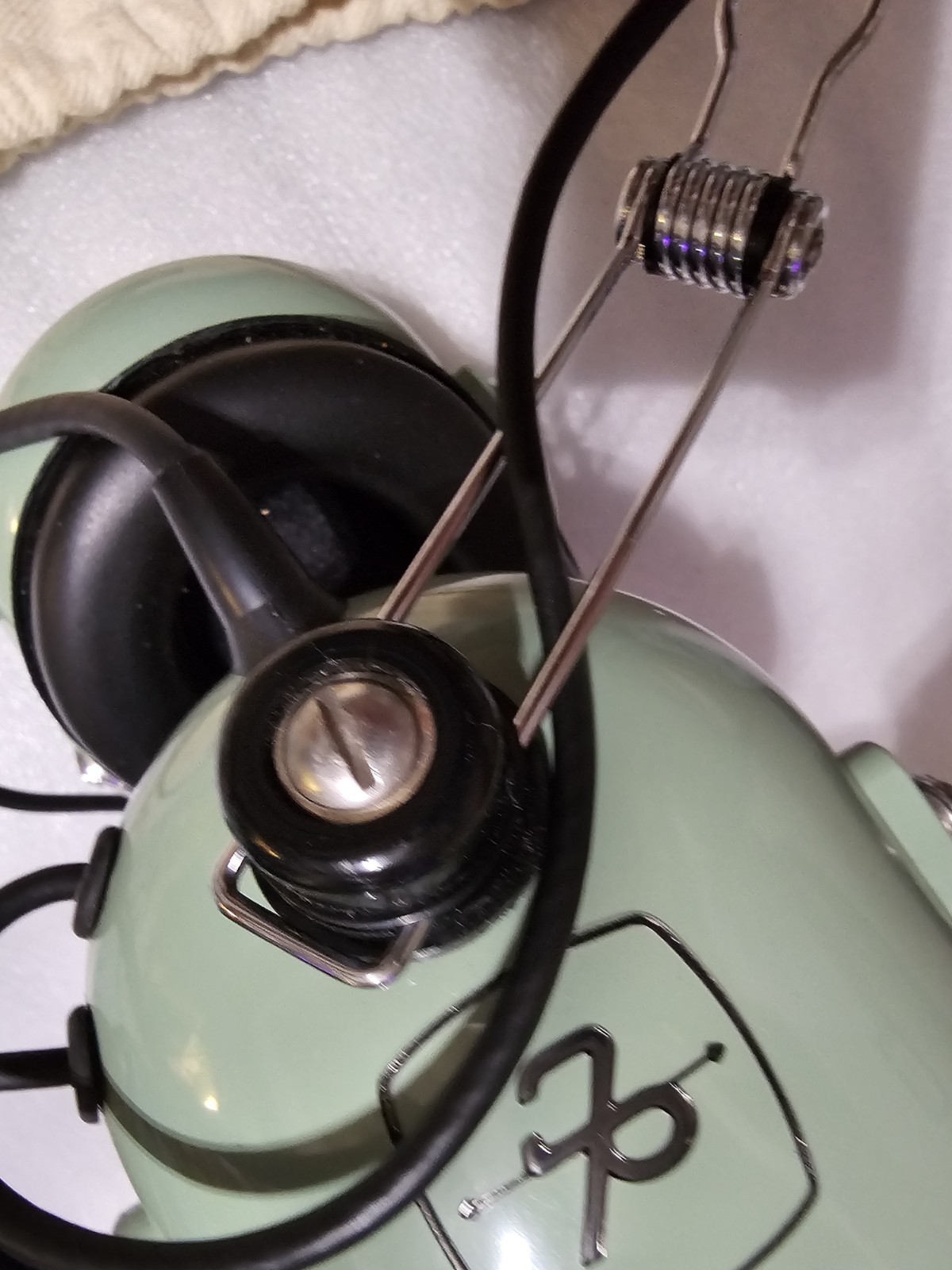 David Clark H10-40 Aviation Pilots Headset M-4 Mic Dual Plug Tested Oregon Aero