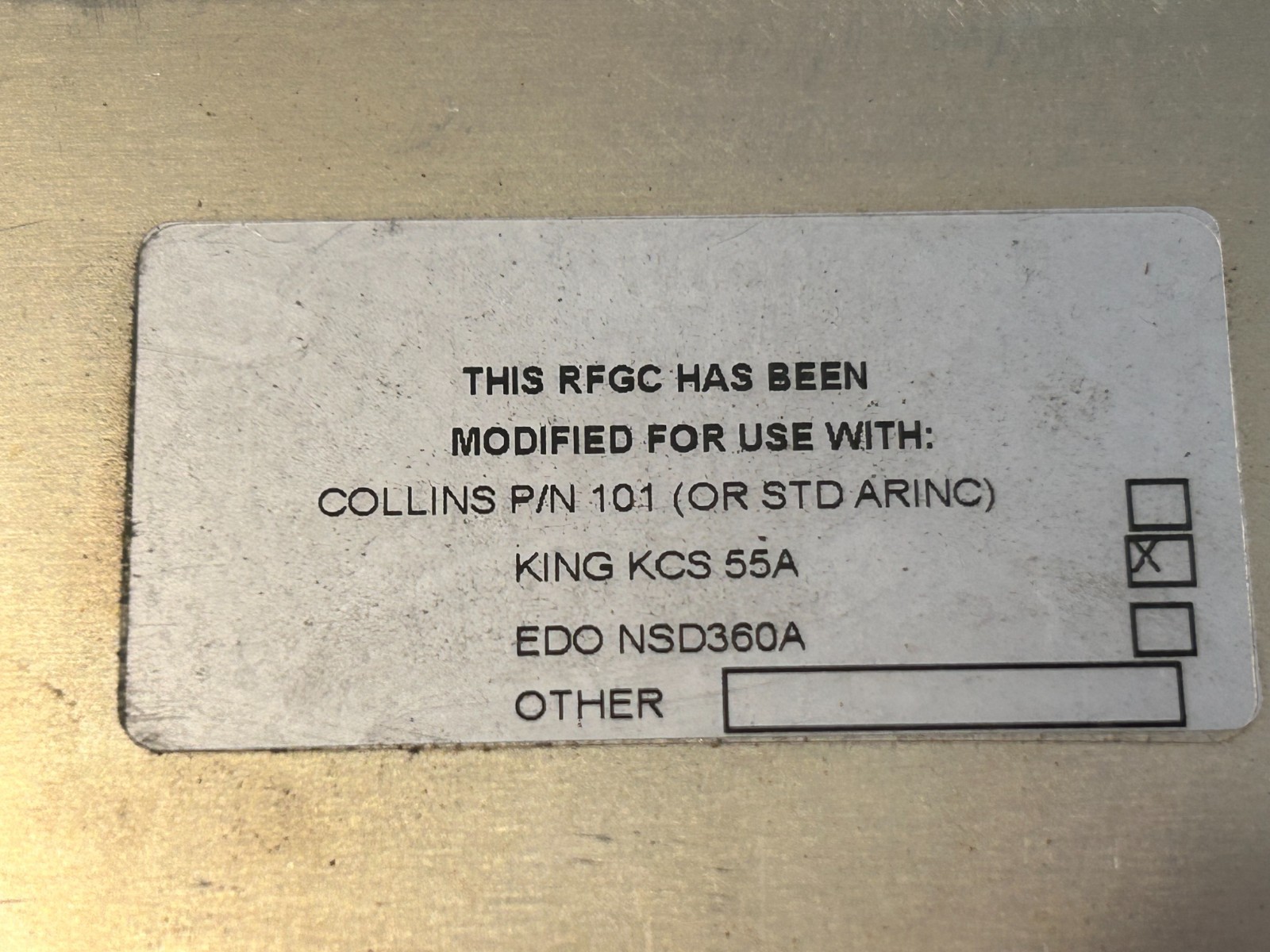 S-TEC 28 VDC AUTOPILOT COMPUTER RFGC P/N 0109 WITH TRAY AND CONNECTOR