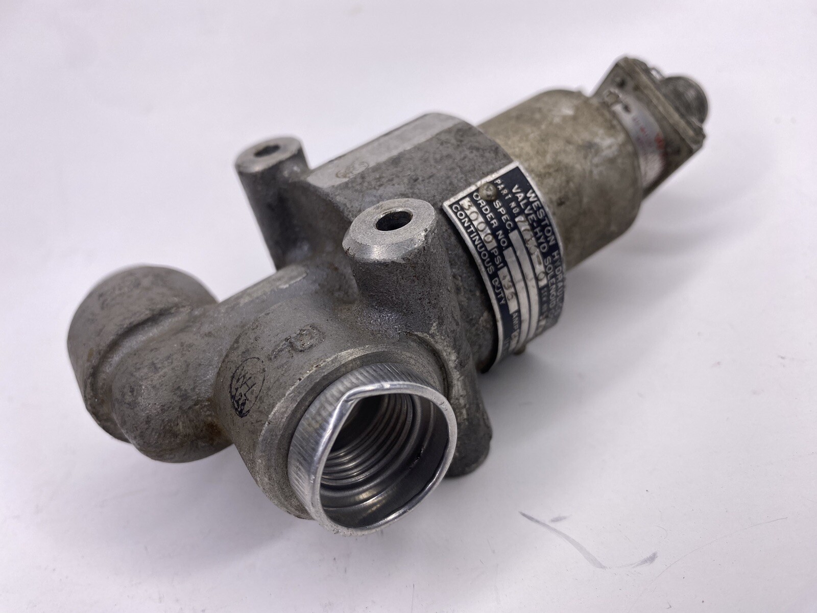 WESTON HYDRAULICS DUMP VALVE 7710-0 NOS *LOWRIDER*