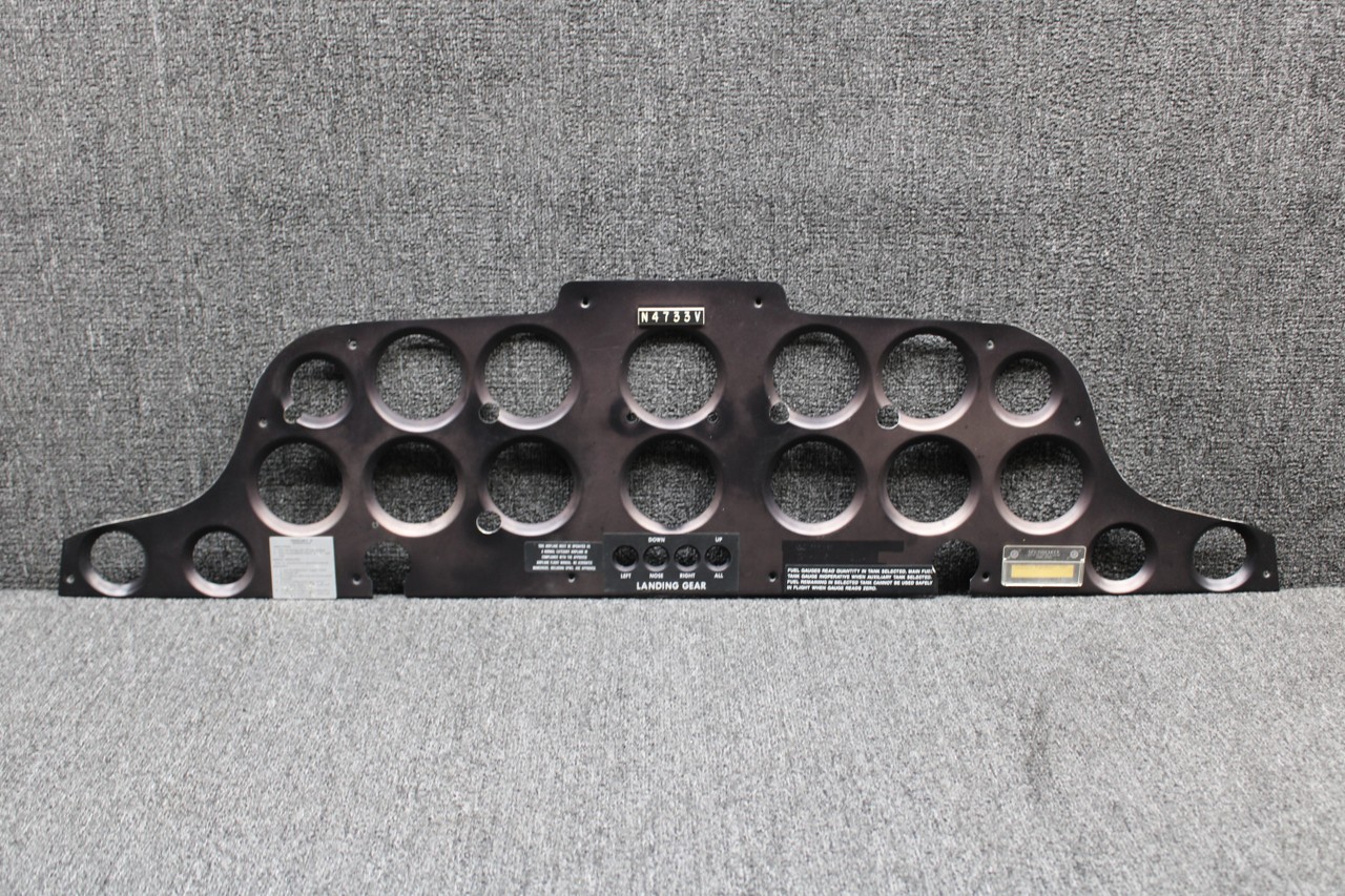 196502-1 Bellanca 17-30 Instrument Panel