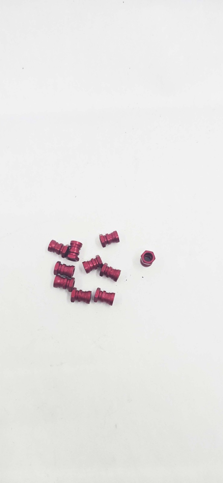 10 PACK – Hi-Lok Collars for 3/16″-32 Pins, HL70-6, ALCOA, 2024 T6 Aluminum