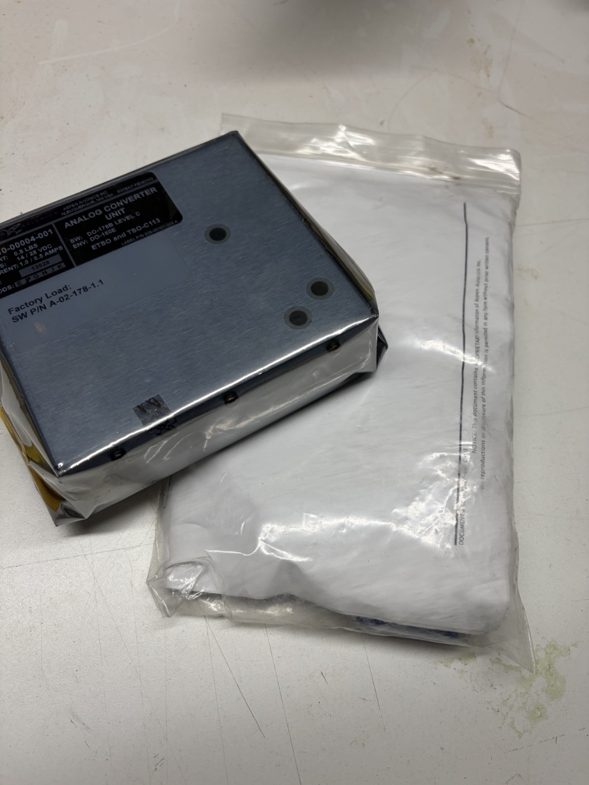 Aspen Avionics Analog Converter Unit PN 910-00004-001 NEW with INSTALLATION KIT