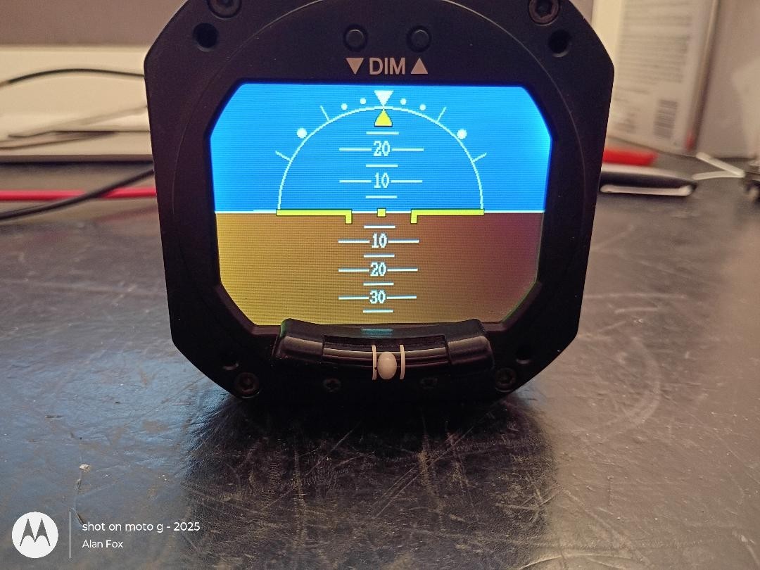 RC Allen RCA2600-3 Electronic Digital Horizon 0 degree tilt 102-0203-01-01