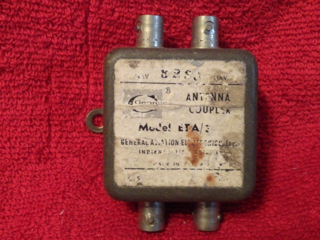 GENAVE MODEL ETA 3 ANTENNA COUPLER AVIONICS