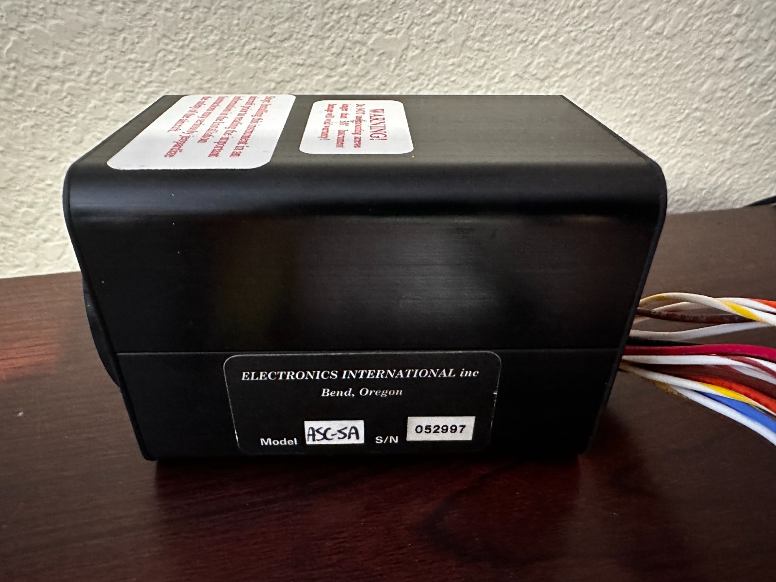 Electronics International ASC-5A OAT ALT alert super clock guaranteed 30 days