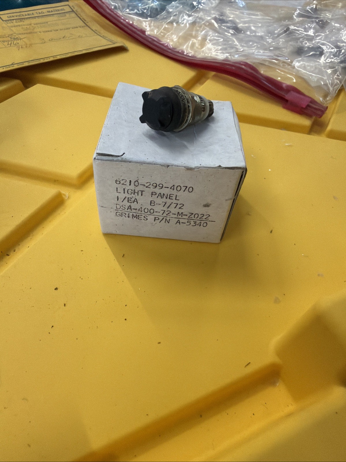 GRIMES AIRCRAFT Panel LIGHT ASSEMBLY P/N A-5340 NOS
