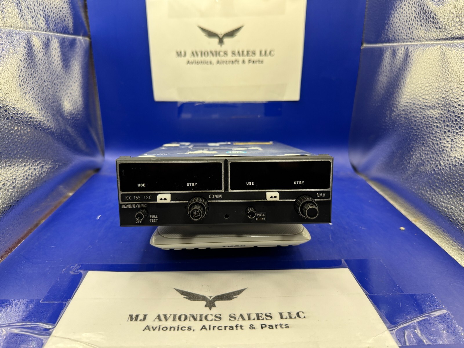 BENDIX/KING KX 155 P/N 069-1024-42 14VDC WITH GLIDE/SLOPE WITH FAA FORM 8130-3