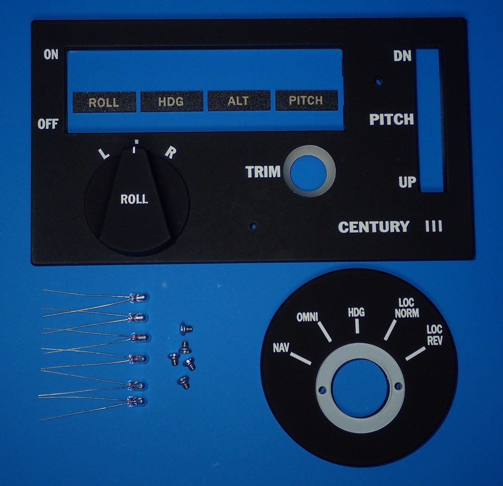 Century III Auto Pilot panel kit.