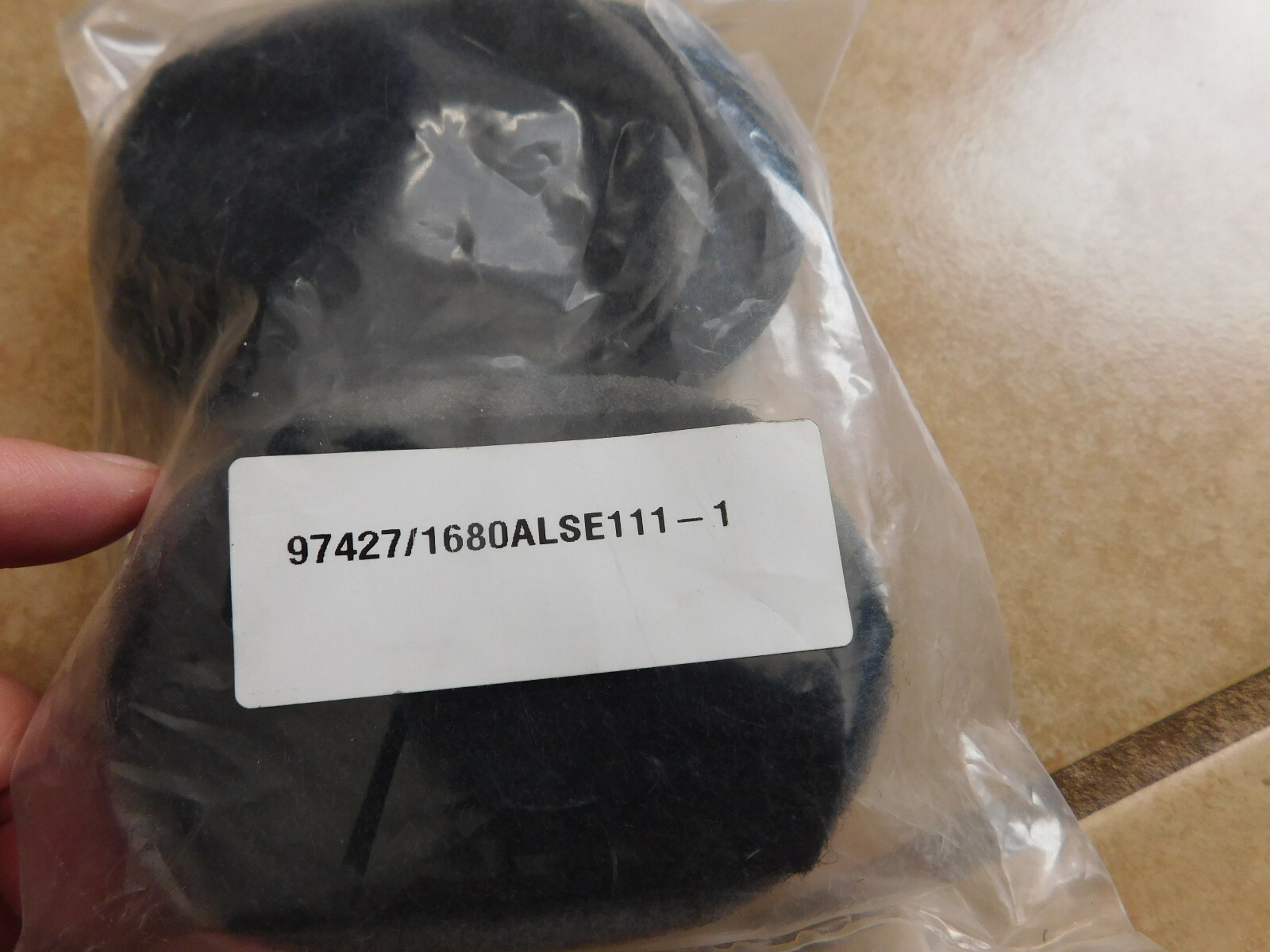 Flyer’s Helmet Earcup Spacer Kit Part# 1680-ALSE-111-1 New