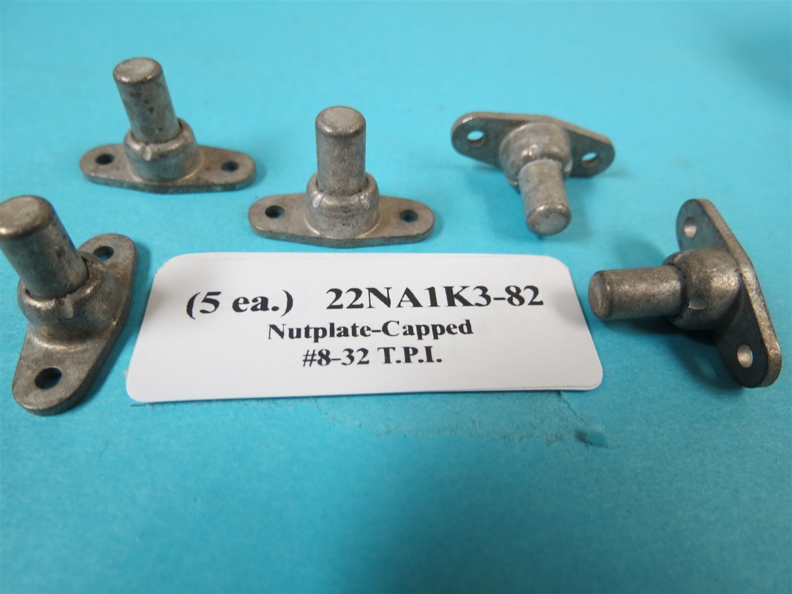#8-32 High Capped 2-Lug Nutplate 22NA1K3-82 Hawker Beechcraft Aircraft (5)