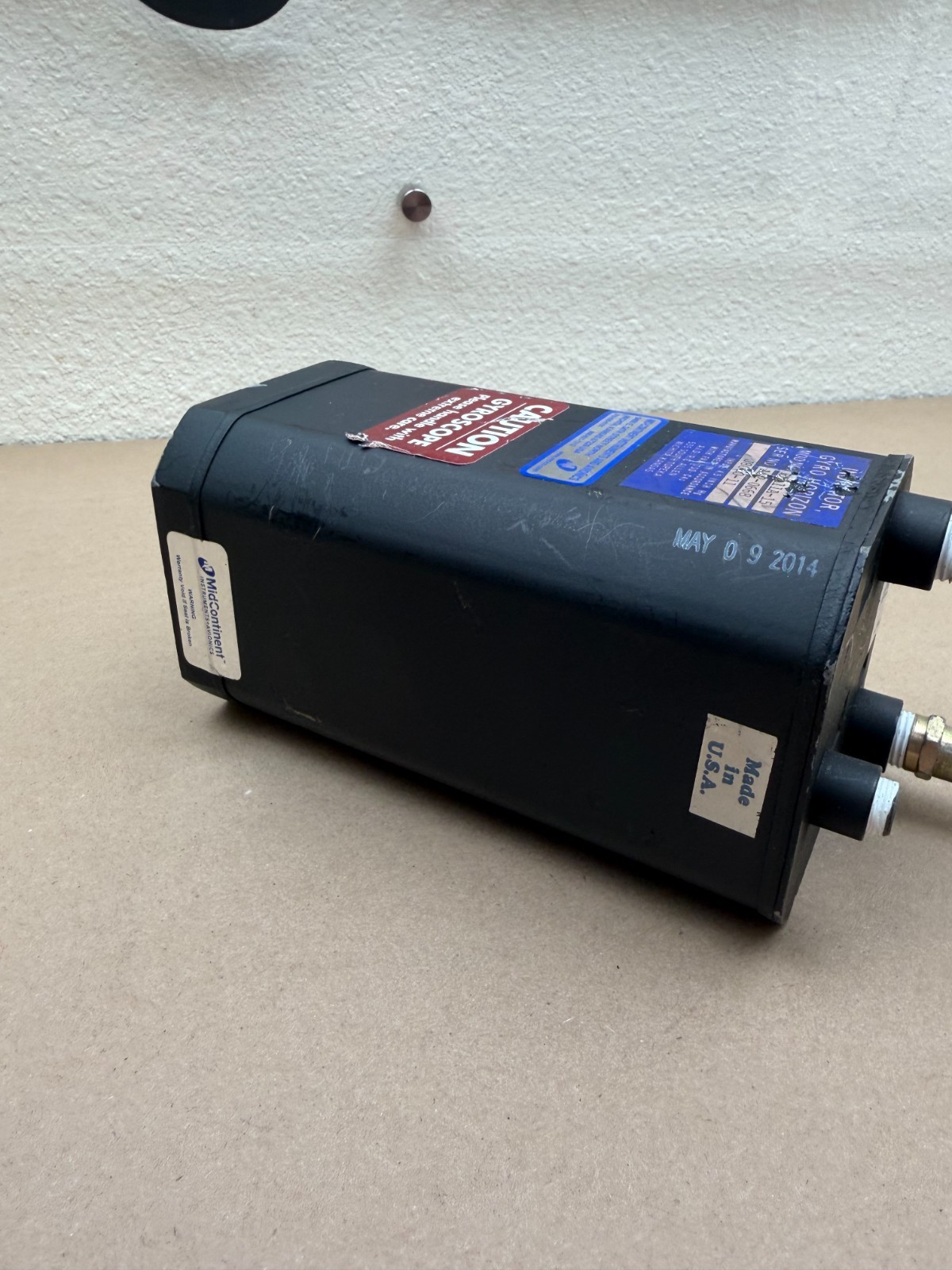 RC Allen J8000-1 Directional Gyro Indicator P/N: RCA11A-15 (0009D)