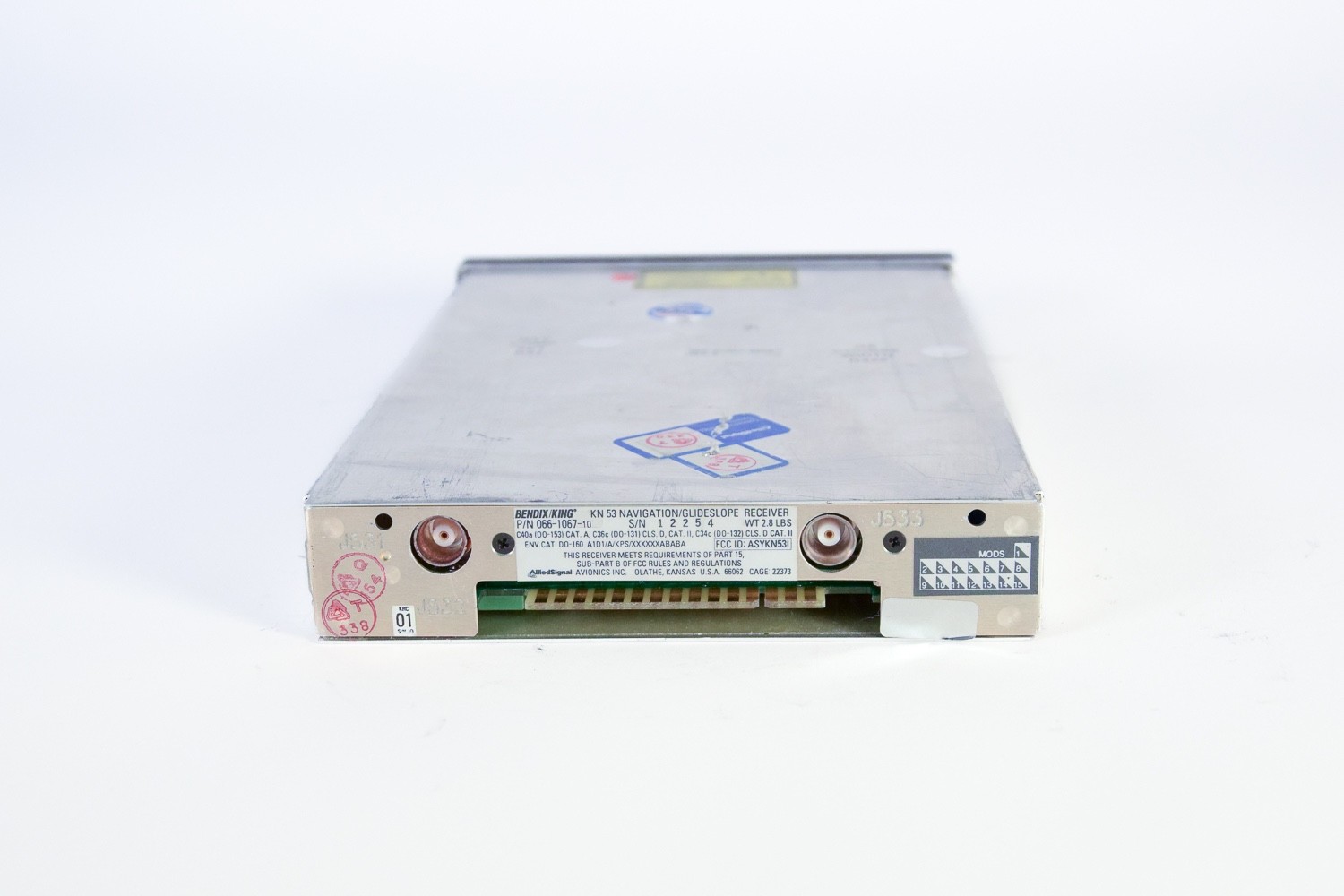 Bendix/King KN-53 Nav Receiver PN: 066-1067-10 SN: 12254, Guaranteed