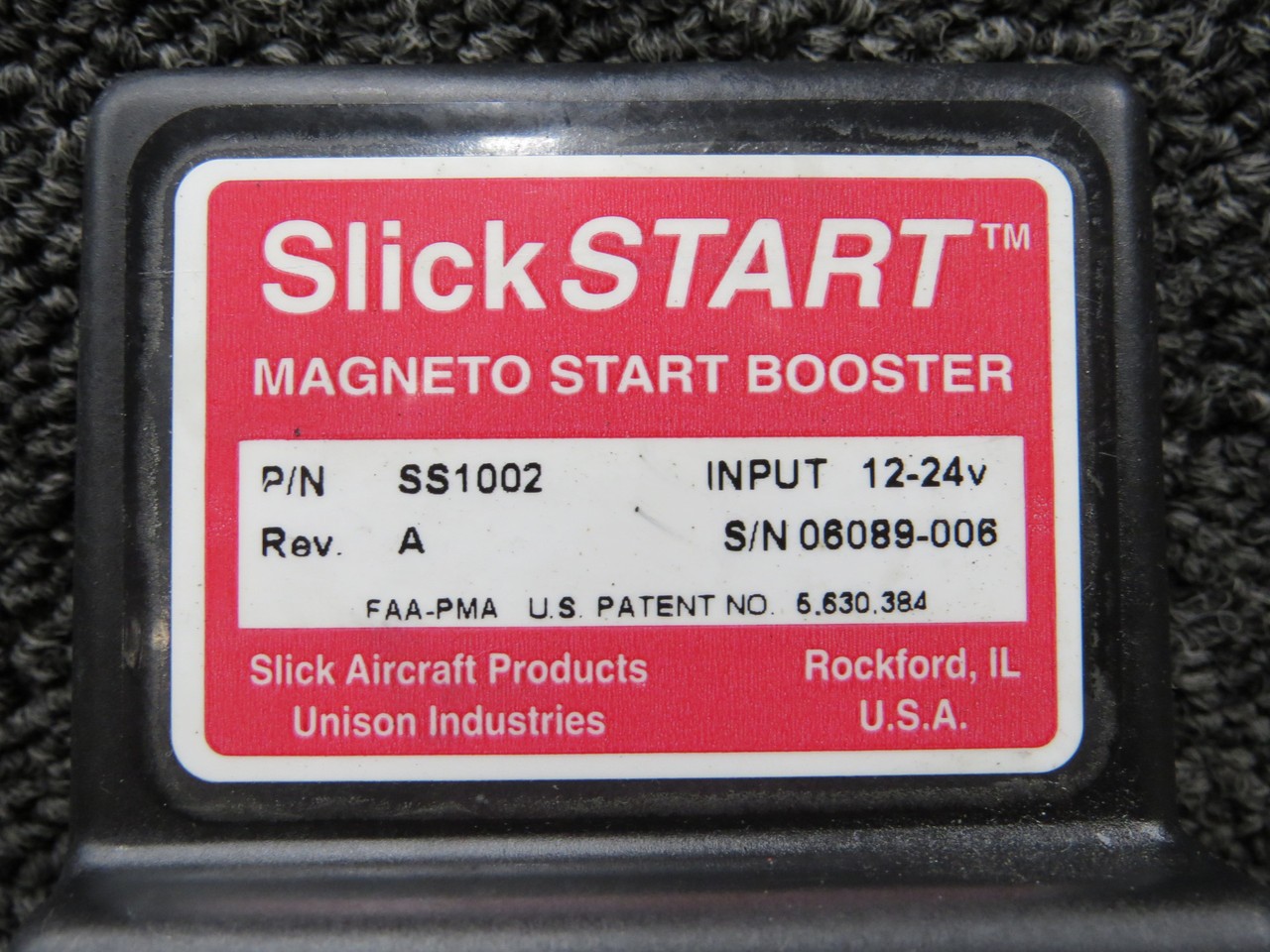 SS1002 Slick Aircraft Products Magneto Start Booster (Volts: 12-24)