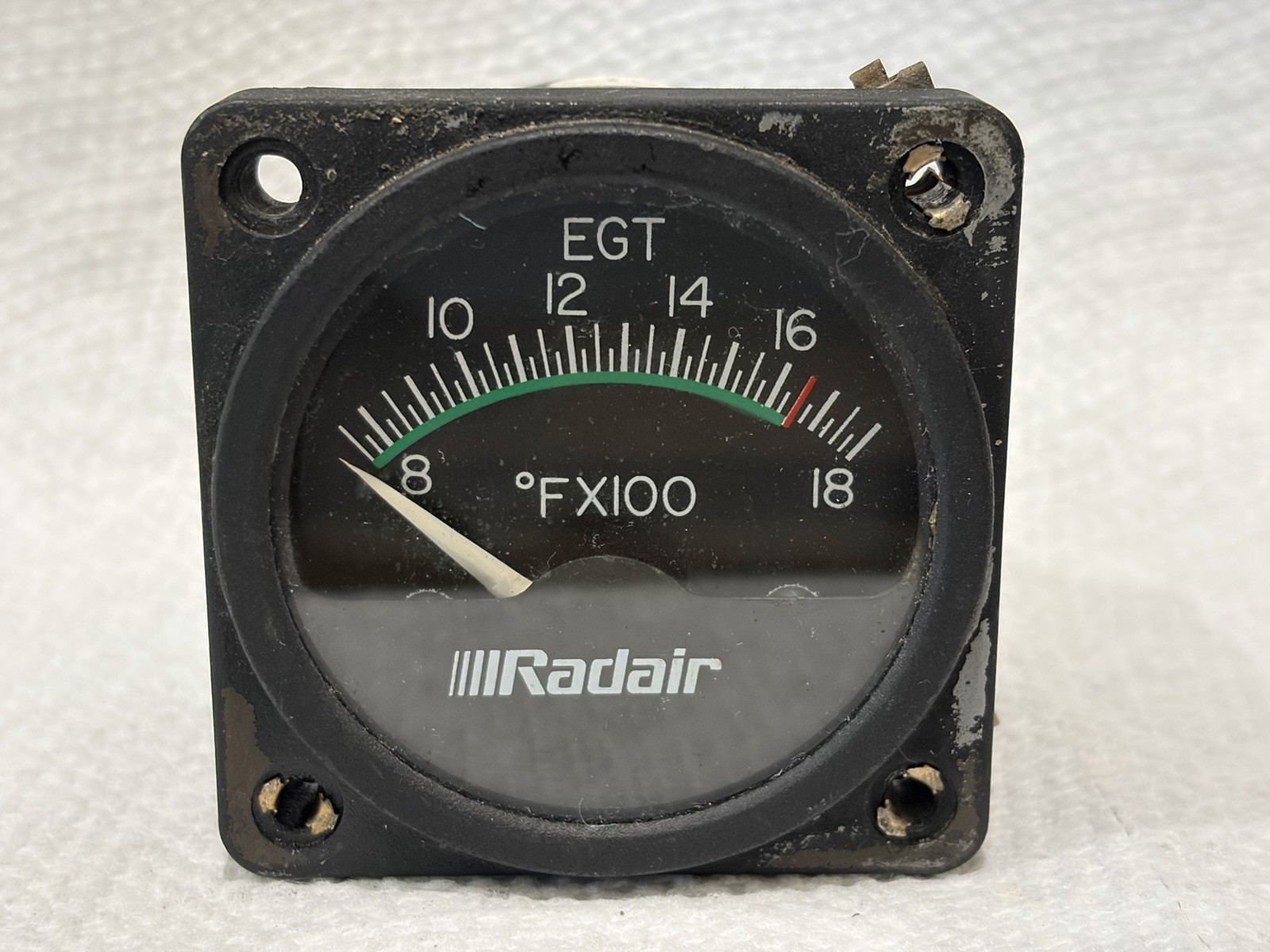 Radair R10-S Exhaust Gas Temp Gauge EGT STC SA868WE Cessna 180