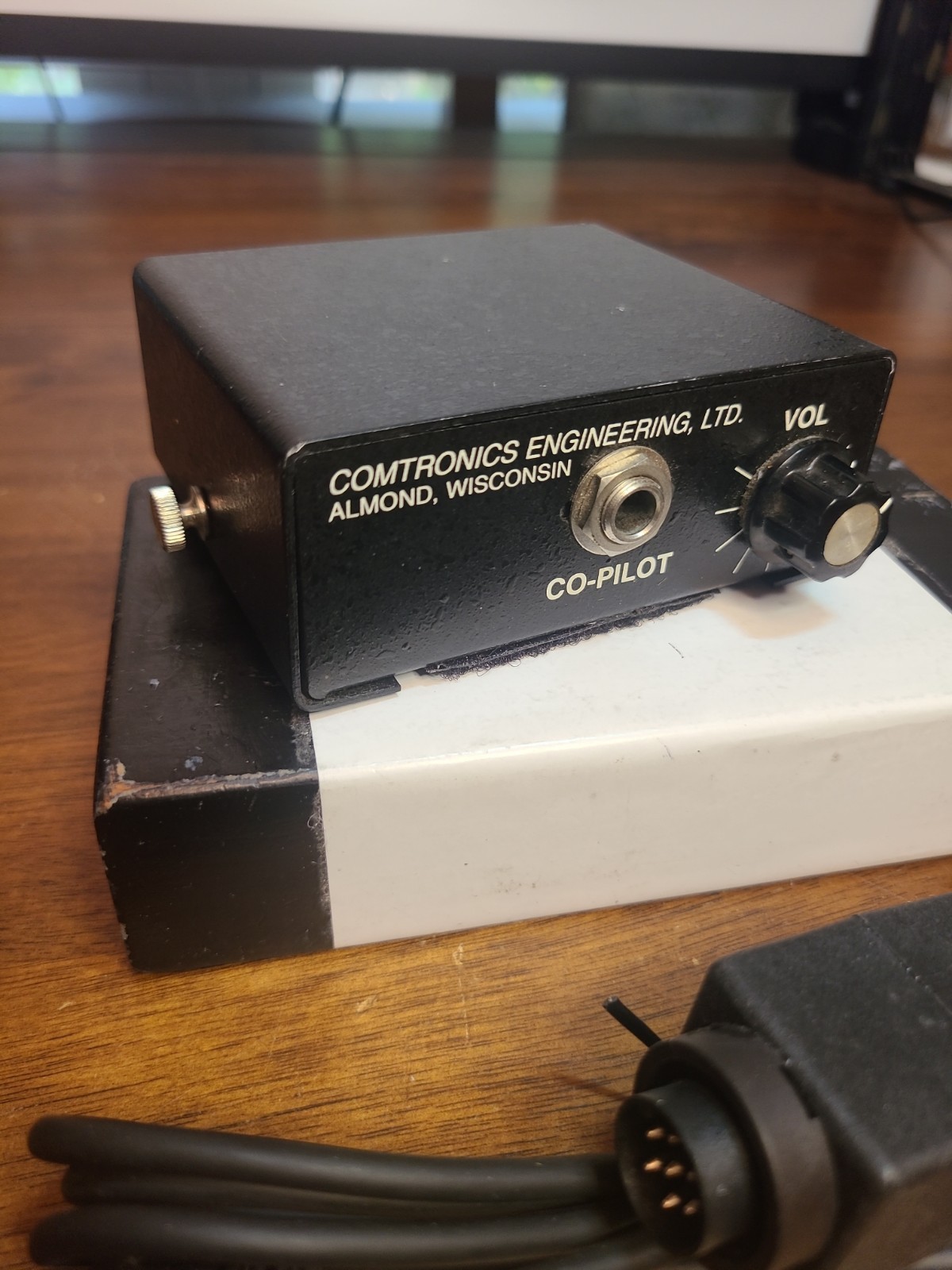 Comtronics ULTRA-COM AIRCRAFT INTERCOM BOX. ~USED, UNKNOWN CONDITION~