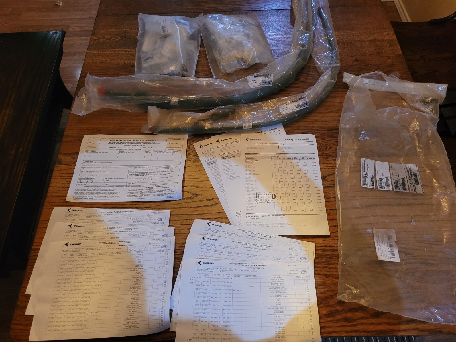 New Embraer Bombardier BD-700 Collector Kit BS-145LEG-38-0002