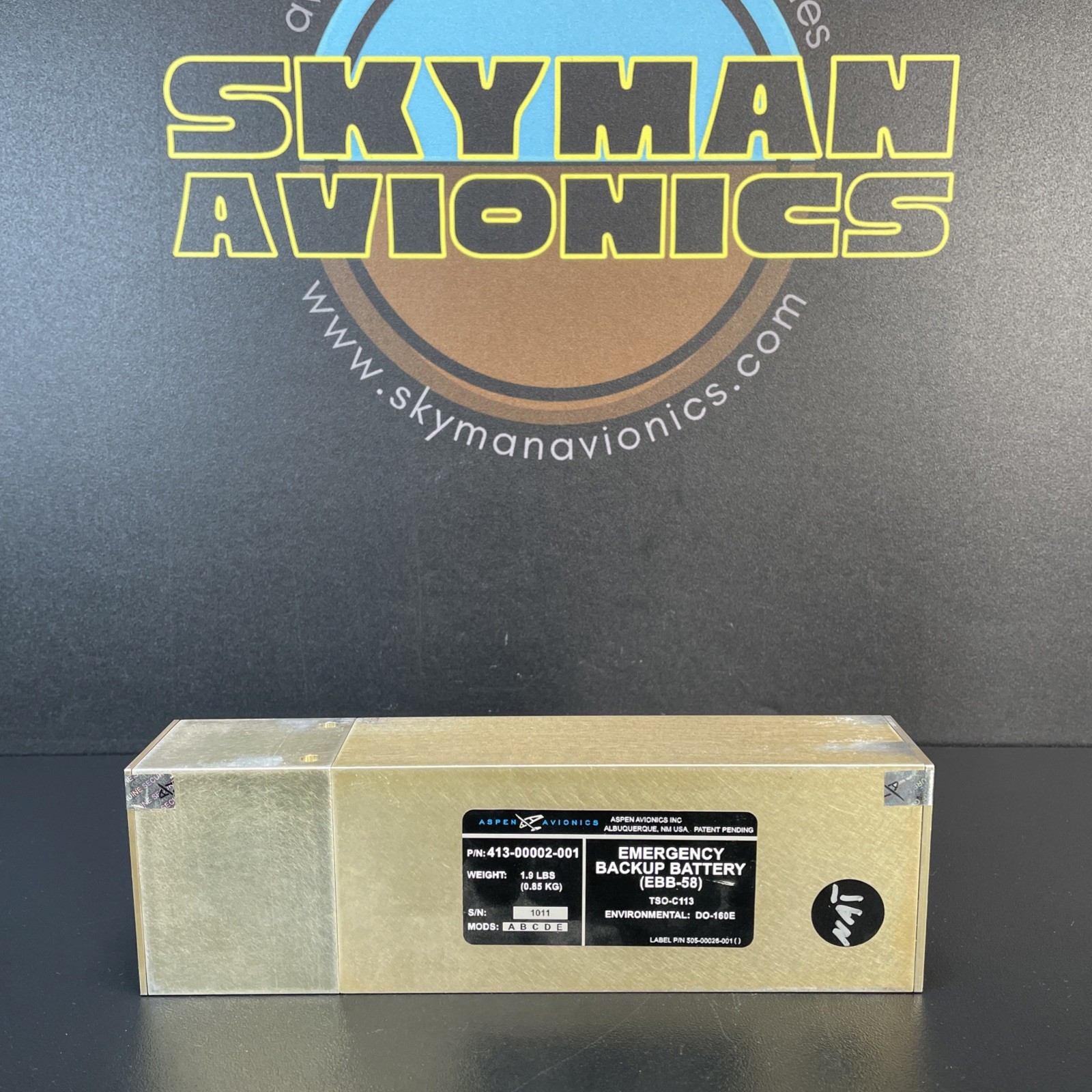 Aspen Emergency Backup Battery – EBB-58 – No Warranty!