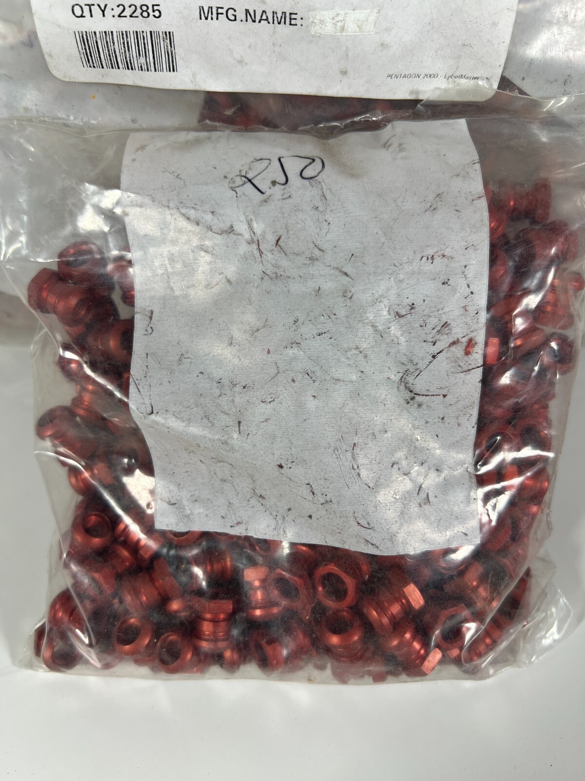 Collar Pin-Rivet Threaded Red HL82-8APBW CBOL Aerospace Military Part Lot (250x)