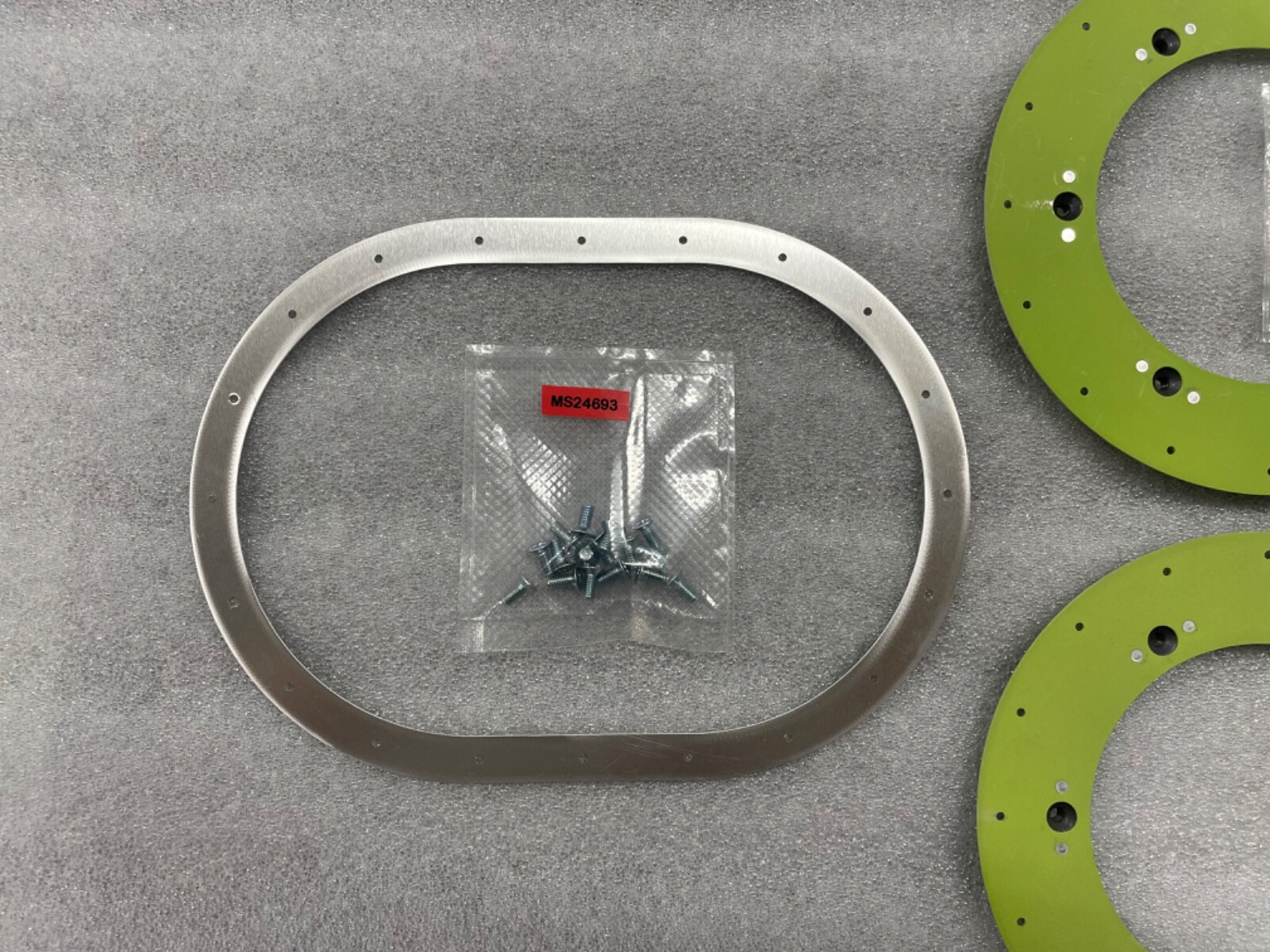 ✈️ PIPER SERVICE HOLE KIT 765-106 WITH DRILL JIG , INSPECTION ACCESS HOLE KIT