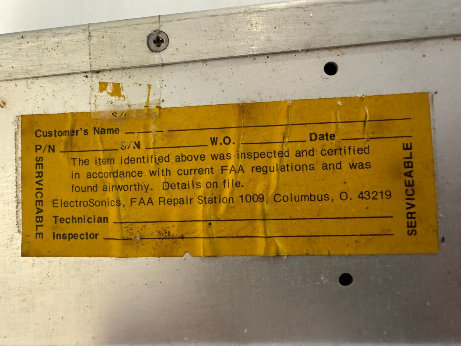 RCA DI-1001 Digital Indicator & DI-1005 INTERFACE UNIT WSIU-1 P/N MI-585323