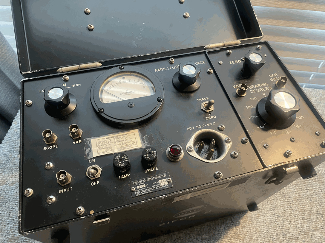 Collins 478A-2, ZIFOR (Zero Indicator For Omni Range) II, VOR Radial Standard