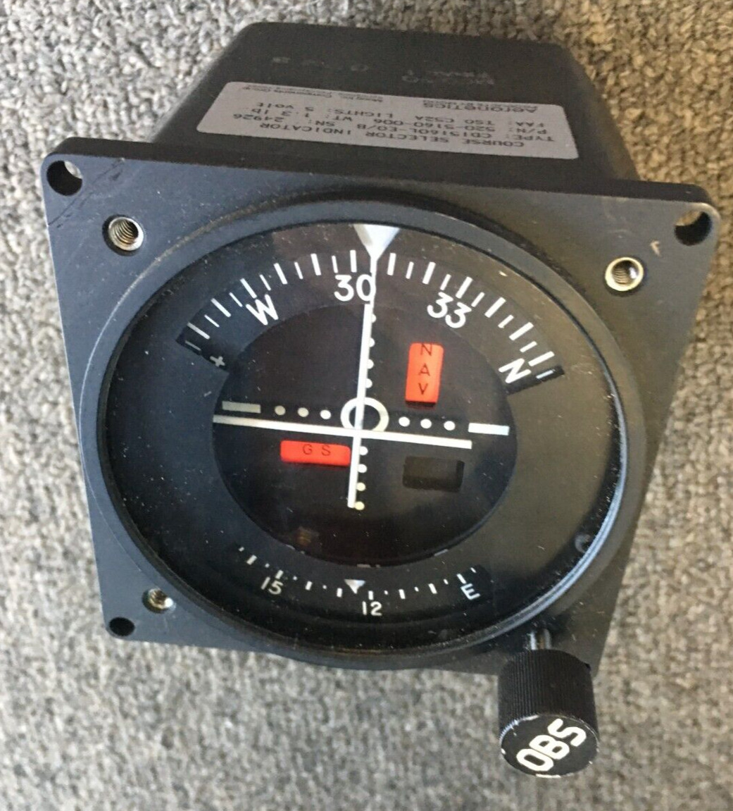 Aeronetics COURSE SELECTOR P/N: 520-5160-006 -30 DAY WARRANTY