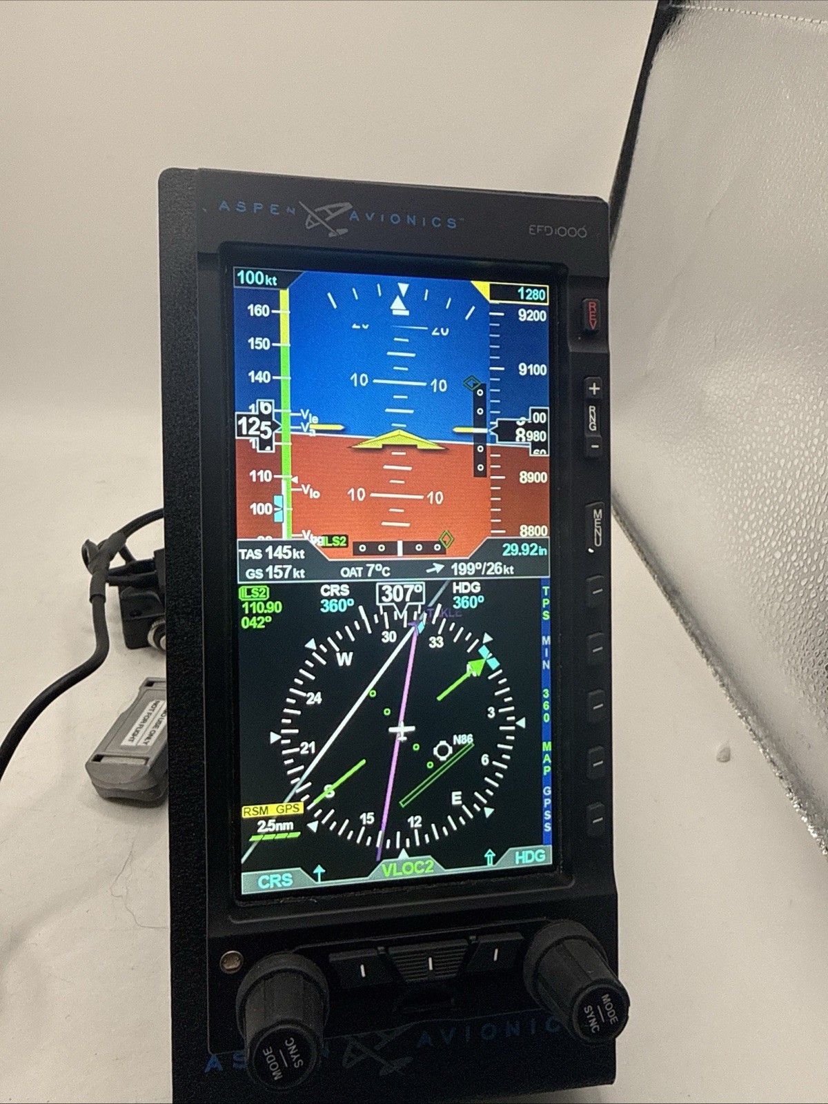 ASPEN AVIONICS EFD 1000 TSO P/N A-05-110-00 NEW