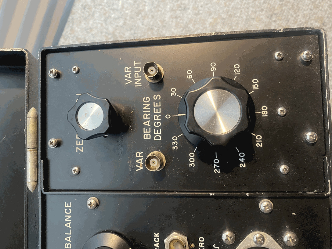 Collins 478A-2, ZIFOR (Zero Indicator For Omni Range) II, VOR Radial Standard