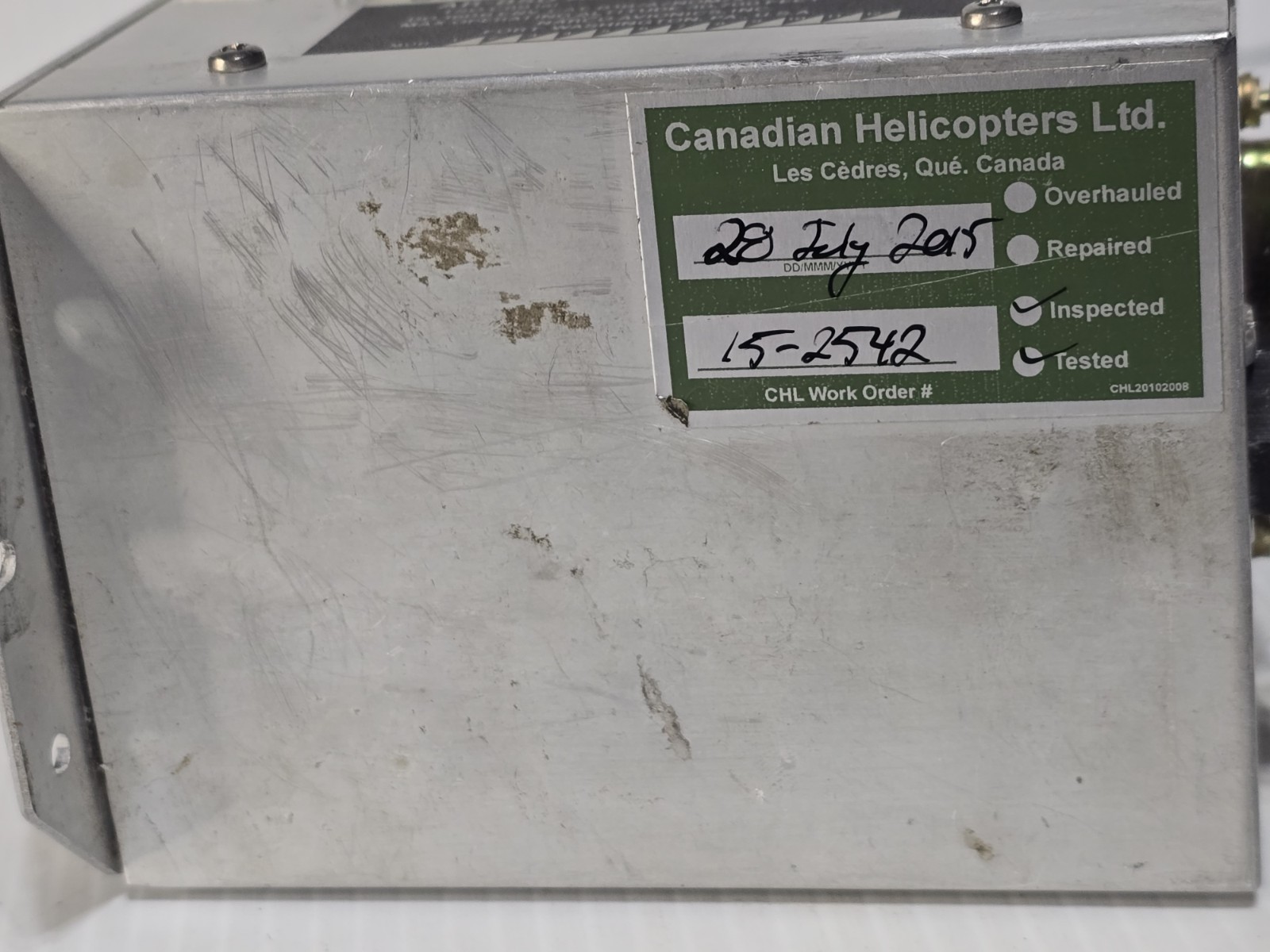 Narco Avionics AR-850 Altitude Reporter – As Removed, Untested