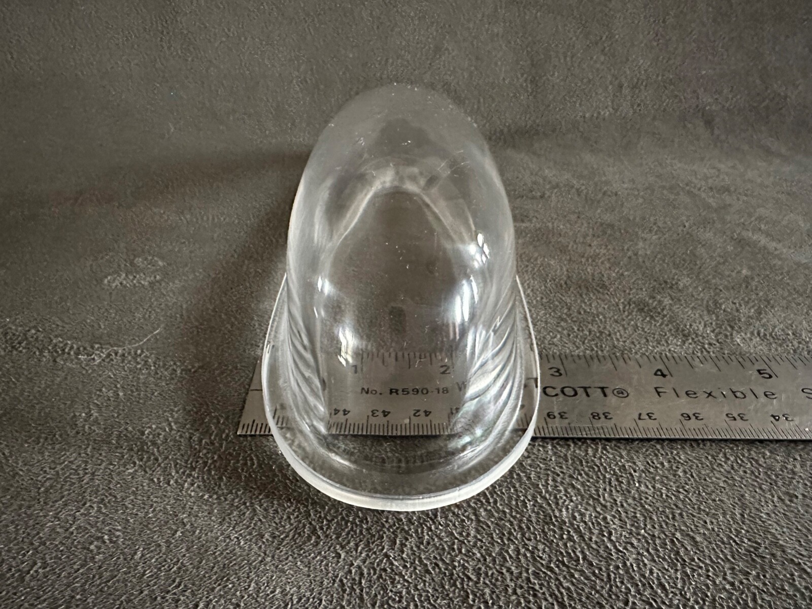 Grimes Whelen Aircraft Strobe Acrylic Lens Clear, New Surplus (Two Available)