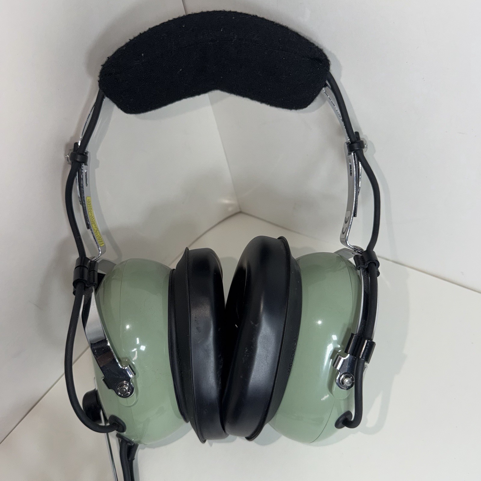David Clark Aviation Pilot Headset Model H10-66 Excellent Tested