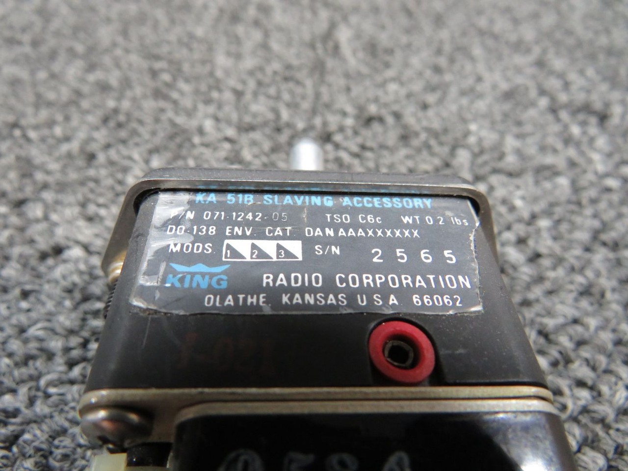 071-1242-05 King Radio KA-51B Radio Slaving Accessory (Broken Ears)
