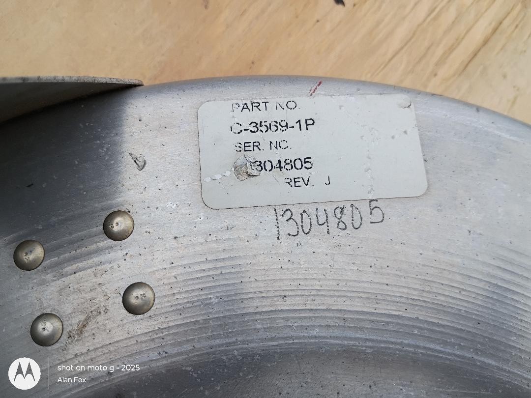 Hartzell Propeller HC-C2YR-1BF F8477-4 with Logs 269.5 since new in 2014