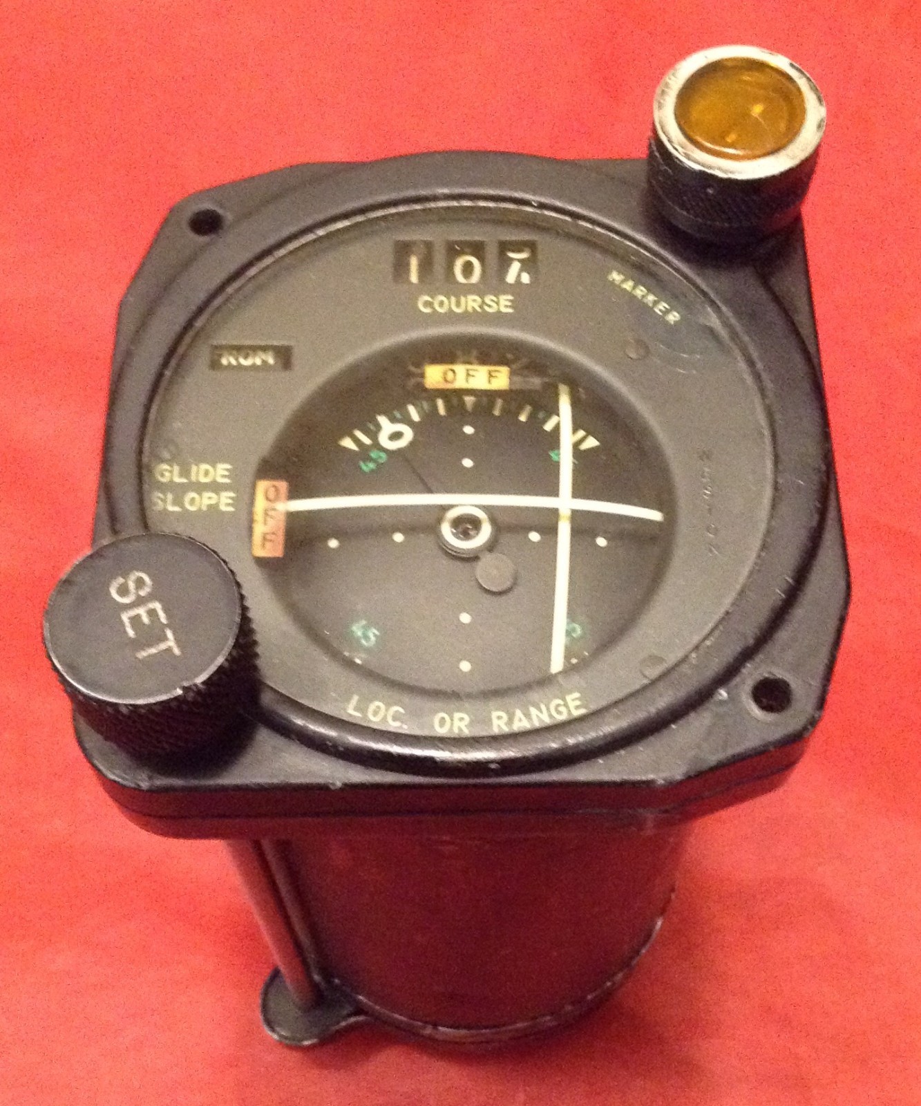 Salvaged Weston US Military Aircraft Course Indicator ID-351A/ARN