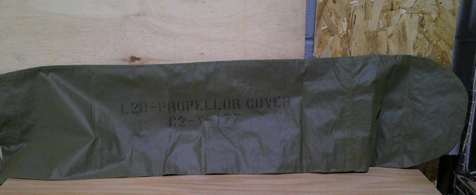 DE HAVILLAND DHC-2 BEAVER AIRCRAFT PROPELLER PROTECTIVE COVER P/N C2Y177 NEW