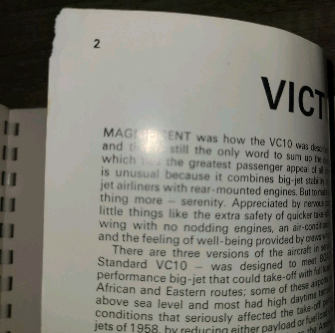 Vtg PB book, VC 10 by Jim Lucas, 1970 – VHF Supplies England, aviation airplane